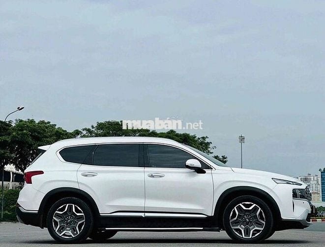 Santafe 2.2D model 2022 màu trắng đẹp xin mời
