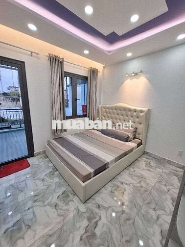 Xe hơi ngủ trong nhà, 5x10, 4 tầng, đường Thống Nhất Q.Gò vấp