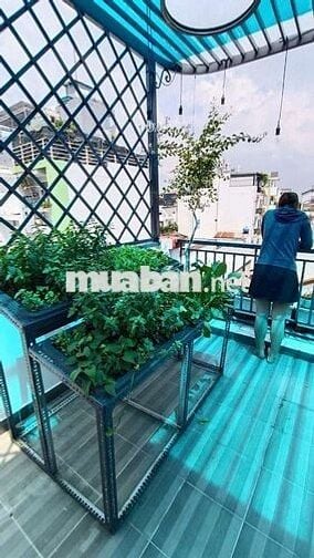 Xe hơi ngủ trong nhà, 5x10, 4 tầng, đường Thống Nhất Q.Gò vấp