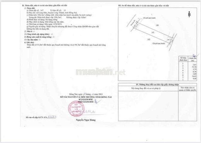 CẦN BÁN GẤP 2 LÔ ĐẤT LONG ĐỨC – LONG THÀNH- SÂN BAY LONG THÀNH