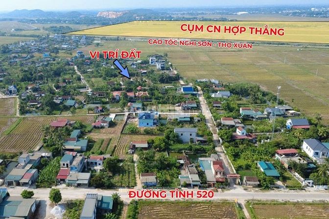 bán đất sát khu công nghiệp hợp thắng - triệu sơn