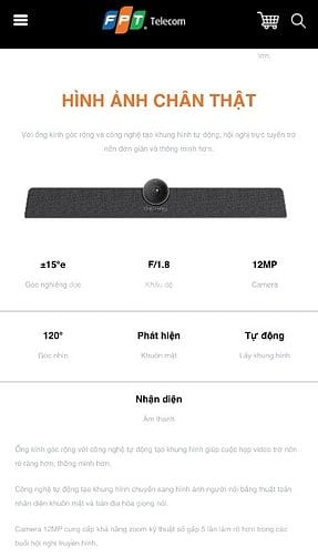 Thanh lý thiết bị họp online ONMEETING của FPT mới 100%