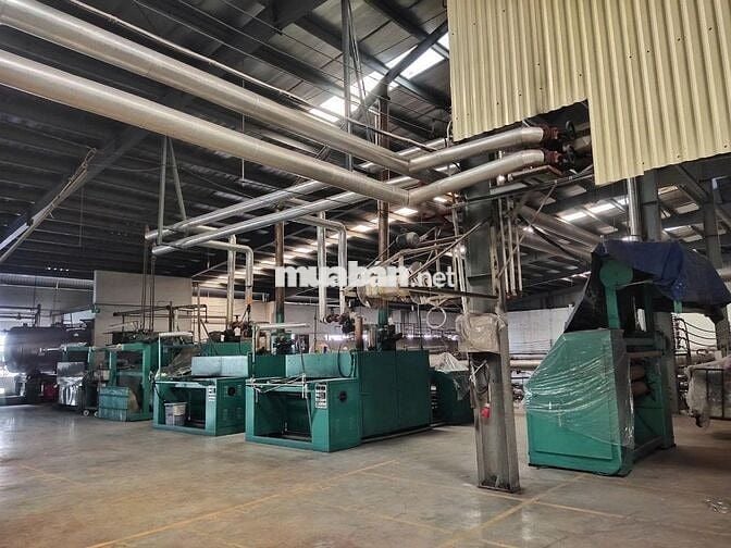 Bán kho xưởng nhuộm 6.300m2 tại KCN Xuyên Á, Long An, giá bán : 65 tỷ