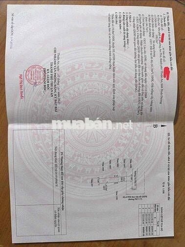 Bán đất An Phú 31 Chu Văn An Bình Dương