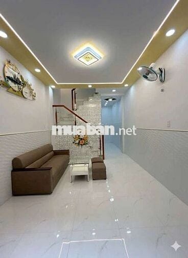 🌸 NHÀ GIÁP TÂN PHÚ – HẺM THÔNG 4M – NHÀ MỚI Ở NGAY – 2PN, 2WC –