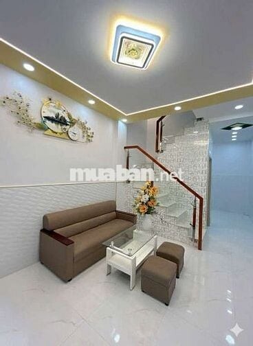 🌸 NHÀ GIÁP TÂN PHÚ – HẺM THÔNG 4M – NHÀ MỚI Ở NGAY – 2PN, 2WC –