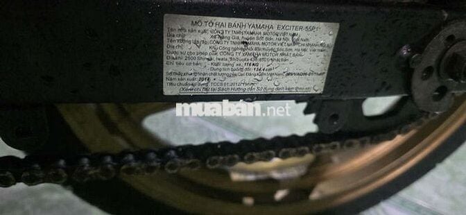 Yamaha Exciter 2014 Đen