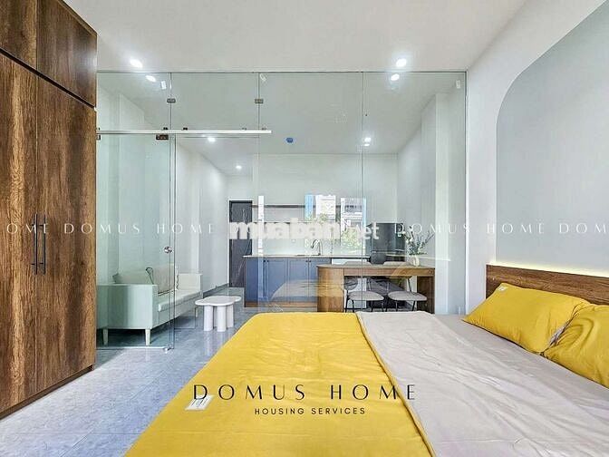 1 phòng ngủ ban công ngay đường 79 tân Quy - Full nội thất