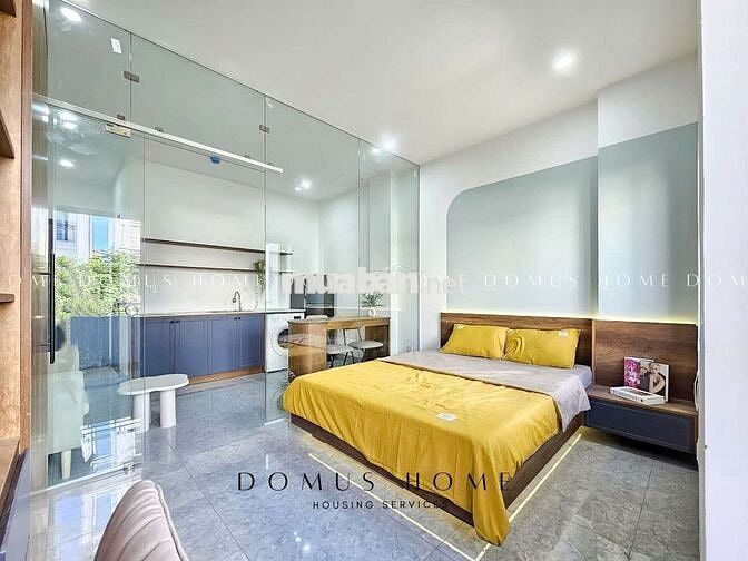 1 phòng ngủ ban công ngay đường 79 tân Quy - Full nội thất