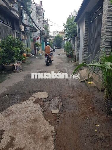 Cho thuê nhà 1 trệt 1 lầu, có 3pn. Hẻm 123 Phan Văn Hớn