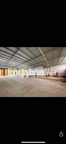 CHO THUÊ KHO XƯỞNG 17x22m - 374m2 - CÓ PHÒNG - 3PHA - ĐƯỜNG 10TẤN