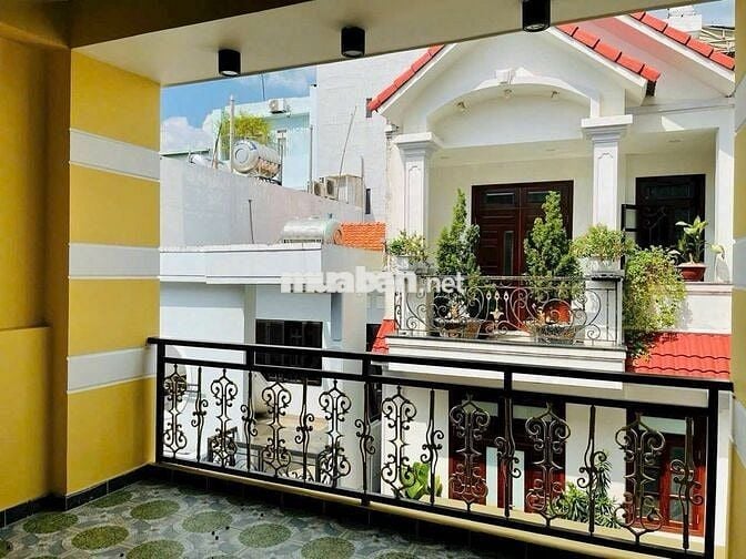 Nhà  4 tầng, 60m2, 4x15m, khu VIP Nhất Chi Mai, P13, 11.5 tỷ TL