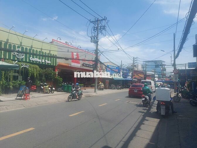 CHO THUÊ MBKD MẶT TIỀN ĐƯỜNG THOẠI NGỌC HẦU 16,5X20M TRỐNG SUỐT