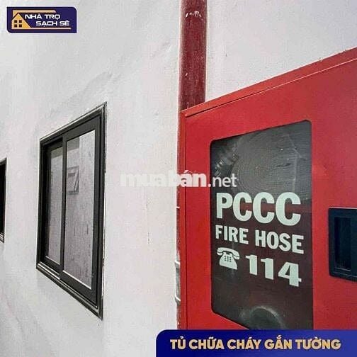 duplex gác cao 2m - 3-4 người ở ngay công viên hoàng van thụ