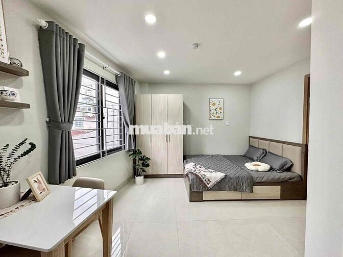 CĂN STUDIO MỚI KENG FULL NỘI THẤT MÁY GIẶT RIÊNG GIÁP Q1, PHÚ NHUẬN