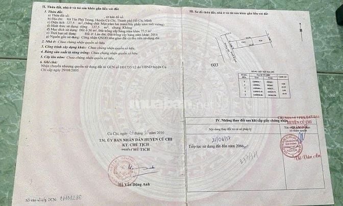 NHÀ ĐẸP GIÁ MỀM – 690 TRIỆU CÓ SỔ RIÊNG – TÂN PHÚ TRUNG, CỦ CHI