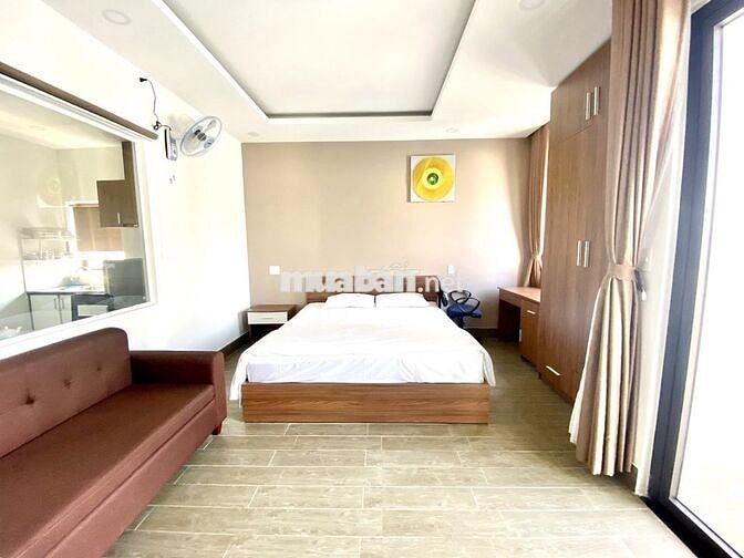 CHO THUÊ - CĂN HỘ 1 PHÒNG NGỦ ĐƯỜNG MỸ ĐA ĐÔNG 12, GẦN BÃI BIỂN