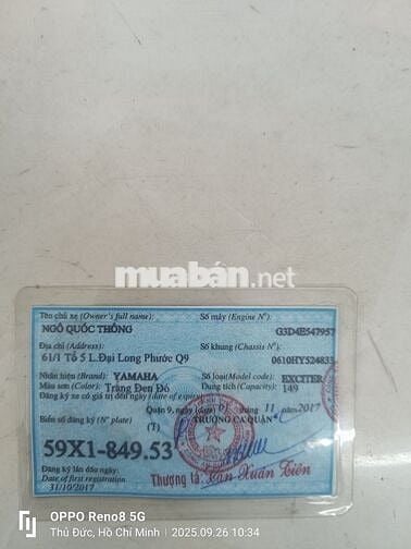 Xe máy Yamaha Exciter 150cc 2017