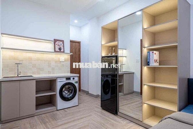 CĂN HỘ STUDIO MÁY GIẶT RIÊNG CÓ CỬA SỔ NGAY TÂN BÌNH