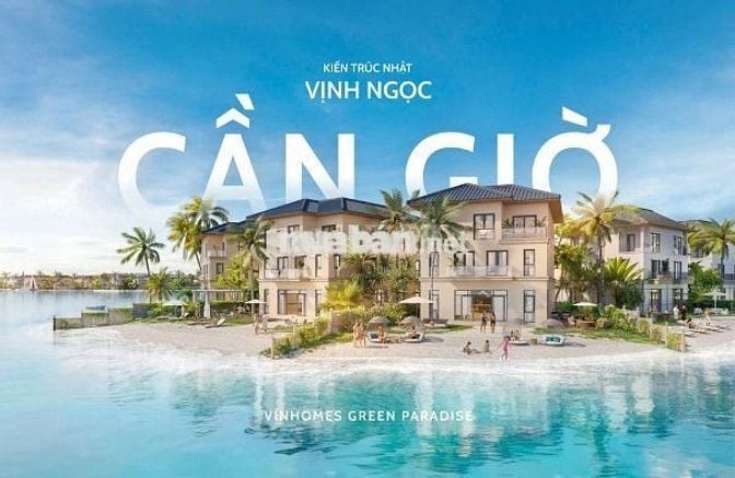 Liền kề 75m2 HOT, Thiên Đường Xanh View Biển, Vinhomes Green Paradise