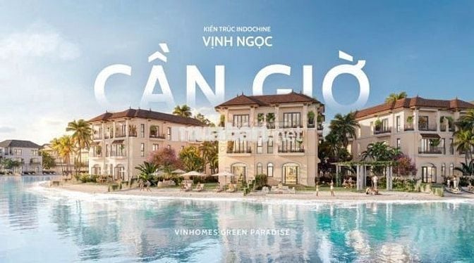 Liền kề 75m2 HOT, Thiên Đường Xanh View Biển, Vinhomes Green Paradise