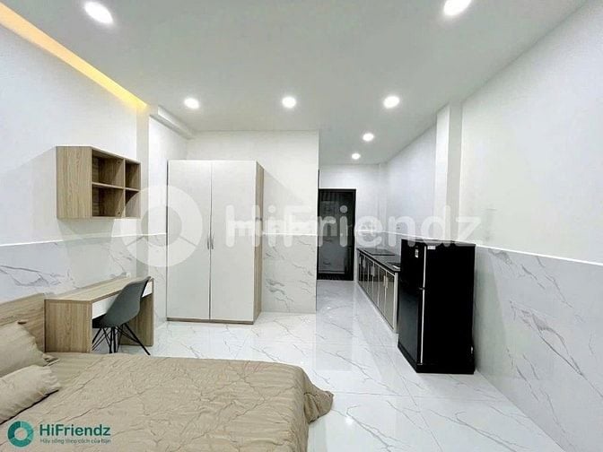 Cho thuê căn hộ mini 1 phòng ngủ full nội thất cơ bản