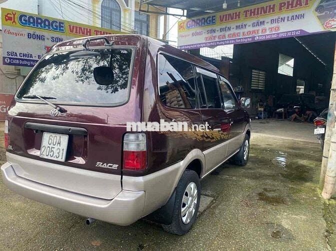 Cần bán Zace GL 2002 bản đủ số sàn.