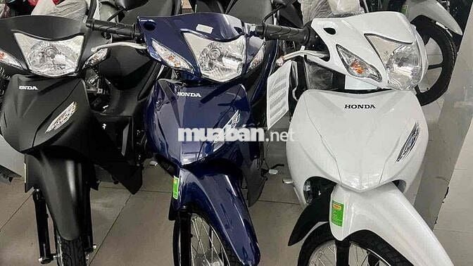 Xe số Honda Wave Alpha màu đen