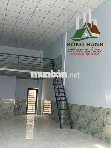 CHO THUÊ KHO XƯỞNG 5×27– PHAN VĂN HỚN / _ BÀ ĐIỂM - GIÁ 10 TRIỆU.