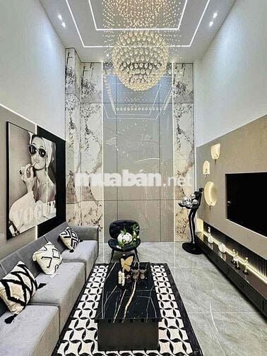 NHÀ NGUYÊN CĂN FULL NỘI THẤT CAO CẤP LÊ ĐỨC THỌ PHƯỜNG 15 GÒ VẤP