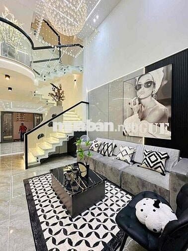 NHÀ NGUYÊN CĂN FULL NỘI THẤT CAO CẤP LÊ ĐỨC THỌ PHƯỜNG 15 GÒ VẤP