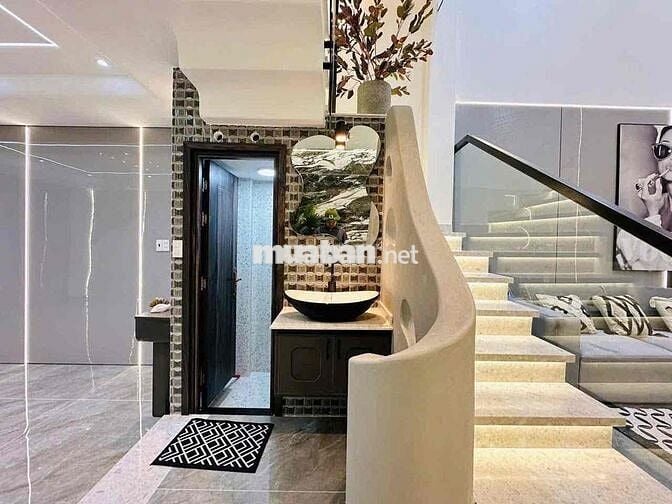 NHÀ NGUYÊN CĂN FULL NỘI THẤT CAO CẤP LÊ ĐỨC THỌ PHƯỜNG 15 GÒ VẤP