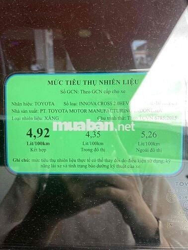 INNOVA CROSS HYBRID 2025 GIÁ TỐT CUỐI NĂM