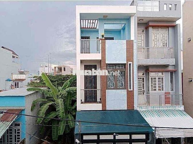 NHÀ 2TẦNG HẺM NHỰA Ô TÔ THÔNG THOÁNG, 6x20 NỞ HẬU PHƯỜNG 15 GÒ VẤP