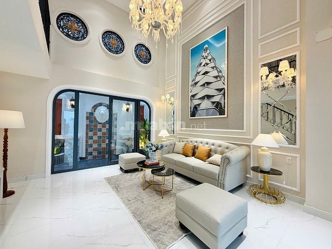 CHÍNH CHỦ BÁN NHÀ MỚI XÂY QUANG TRUNG NGANG 5,5M ĐÚC 3 LẦU