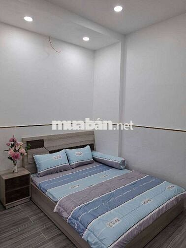 BÁN NHÀ BẠCH ĐẰNG 1TRỆT 1 lầu 3PN, 2WC,TẶNG FULL NỘI THẤT,PHÒNG DƯỚI