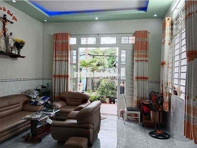 NHÀ 2TẦNG HẺM NHỰA Ô TÔ THÔNG THOÁNG, 6x20 NỞ HẬU PHƯỜNG 15 GÒ VẤP