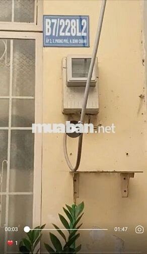 Bán nhà ở Phong Phú Bình Chánh