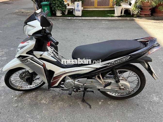 Honda Wave RSX 110 trắng đen, chạy tốt