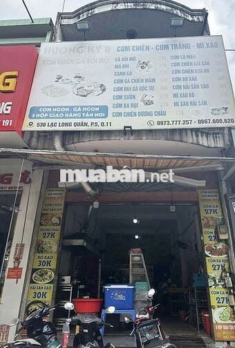 Cho thuê mặt tiền kinh doanh đường Lạc Long Quân, Q11, DT: 4,5x16m