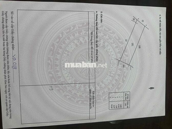 cần bán lô đất gần ủy ban phường an bình