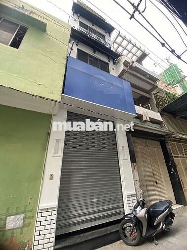 NHÀ HẺM XE HƠI 25M2, 5 PHÒNG NGỦ, ĐƯỜNG NGUYỄN ĐÌNH CHIỂU, Q.3