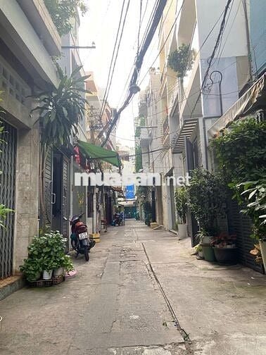 NHÀ HẺM XE HƠI 25M2, 5 PHÒNG NGỦ, ĐƯỜNG NGUYỄN ĐÌNH CHIỂU, Q.3