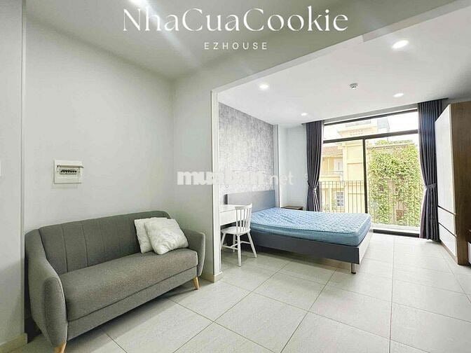 Chung Cư Mini Cao Cấp 1PN Ban Công - Bảo vệ 24/7 - Giáp Q10