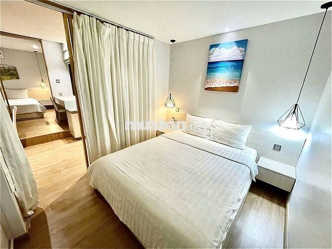 Thuê Căn Hộ 2PN 1PK Thang Máy Nguyễn Cửu Vân Gần Ngã Tư Hàng Xanh