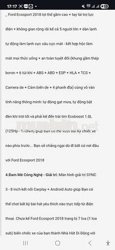 2018 Titanium 1.0 EcoBoost - 780000 km