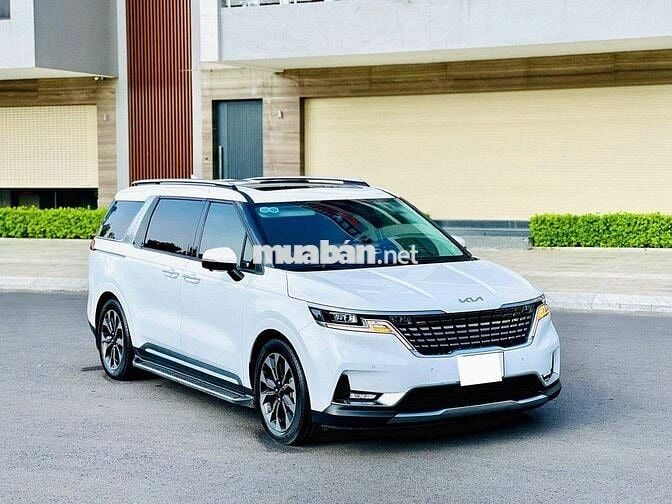 Kia Carnival 3.5 Signature Full 2023 Trắng/nâu