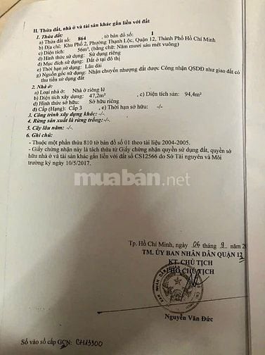 Nhà sổ hồng riêng KDC HXH đường Thạnh Lộc 57