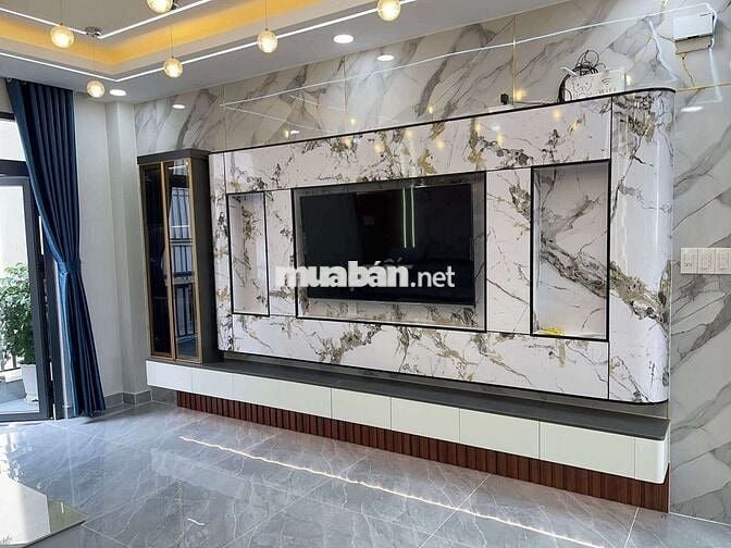 Siêu phẩm 4m x 18m. 1 lửng 3 Lầu Hẻm nhựa 8m thông 1/Trung Mỹ Tây 09