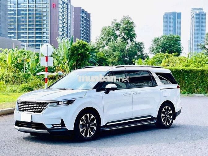 Kia Carnival 3.5 Signature Full 2023 Trắng/nâu